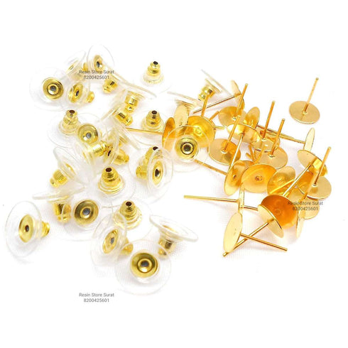 Push back hook For Earing 10 Pcs